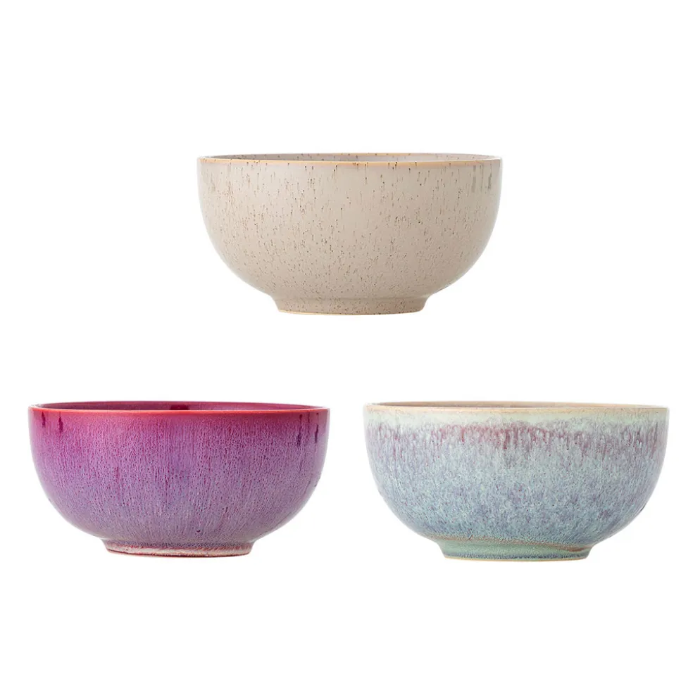 Bloomingville Addison Schale Rose 3er-Set
