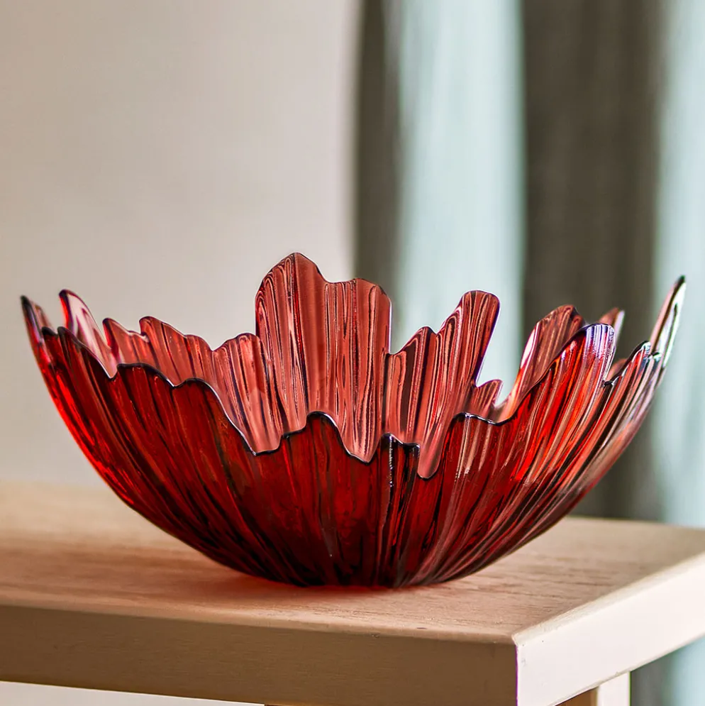 Bloomingville Aila Schale Rot