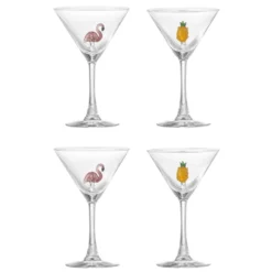Bloomingville Cocktailglas Misa Klar 4er-Set