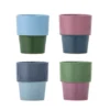 Bloomingville Ewan Becher Bunt 4er-Set