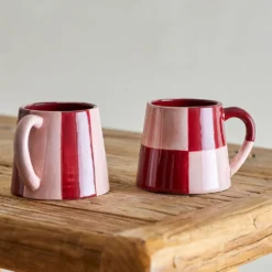 Bloomingville Floki Becher Rose 4er-Set