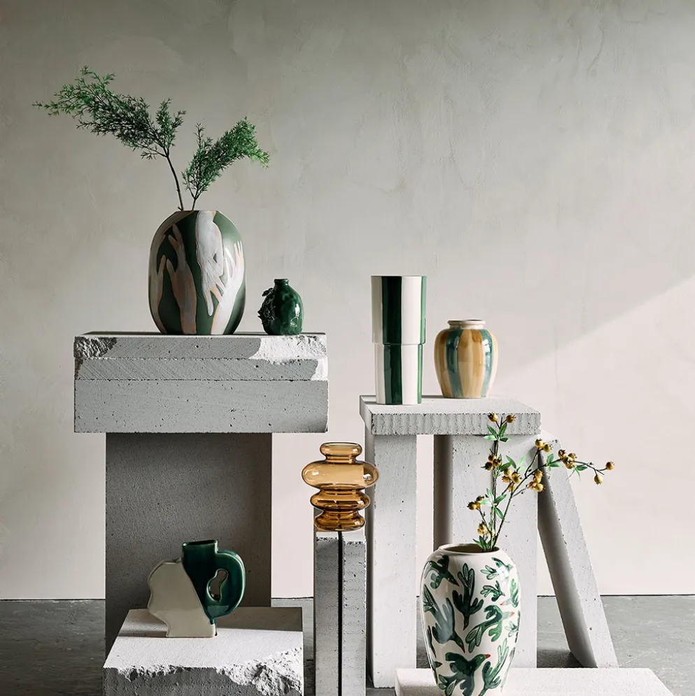 Bloomingville Floki Vase Grün