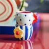 Bloomingville Haisy Tasse Bunt 2er-Set
