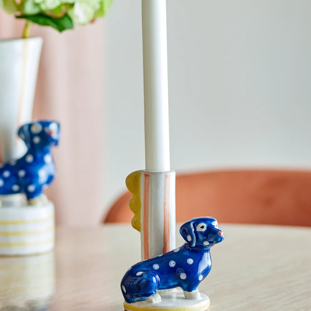 Bloomingville Kerzenhalter Dachsy Bunt