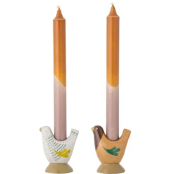 Bloomingville Kerzenständer Reem Braun 2er-Set