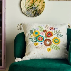 Bloomingville Kissen Pico Natur 50x50