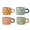 Bloomingville Nini Tasse Bunt 4er-Set