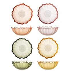 Bloomingville Schale Kana Bunt 4er-Set