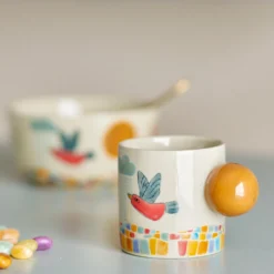 Bloomingville Tasse Colorine Natur