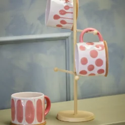 Bloomingville Tasse Linora Rose 3er-Set
