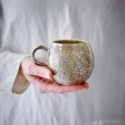 Bloomingville Tasse Paula Gelb 9 cm
