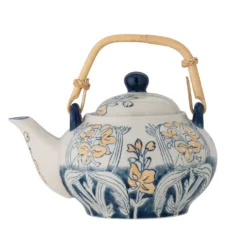 Bloomingville Teekanne mit Teesieb Myah Blau