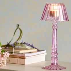 Bloomingville Teelichthalter Cisco Rose 23,5 cm
