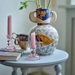 Bloomingville Vase Hezha Blue