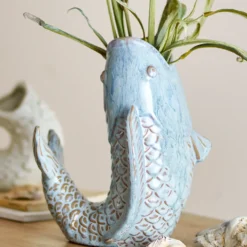 Bloomingville Vase Hiro Blau