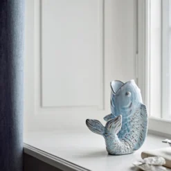 Bloomingville Vase Hiro Blau