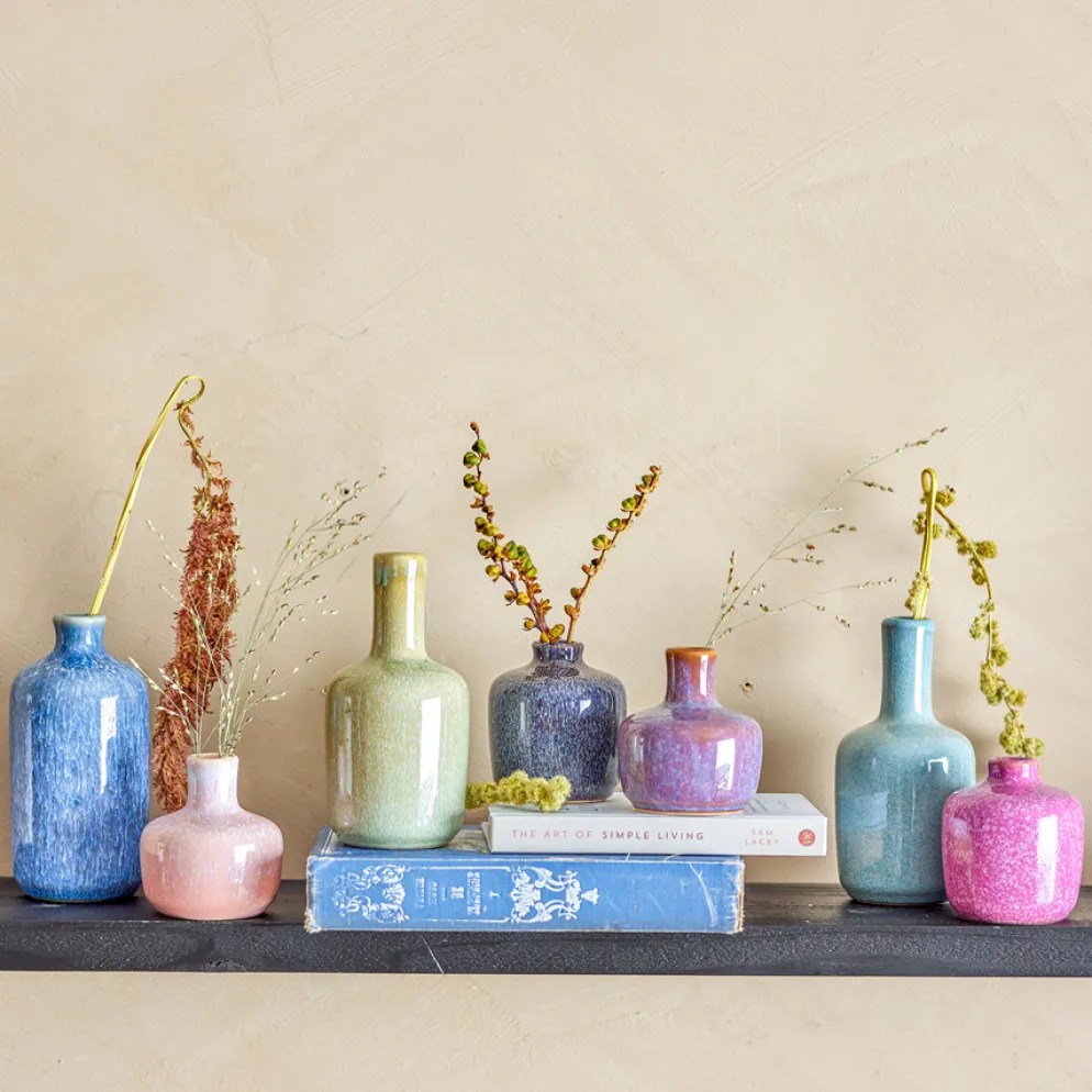 Bloomingville Vase Maien Grün 7-teilig