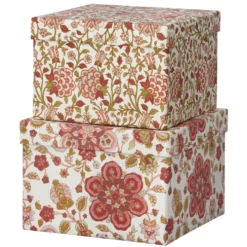 Bungalow Denmark Box Cubic Box M Amara Scarlet 2er-Set