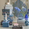 Bungalow Denmark Box länglich S Naya Indigo 2er-Set