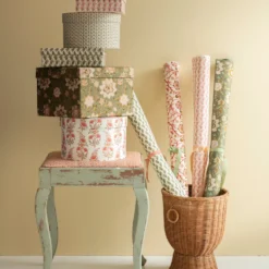 Bungalow Denmark Box rund Calla Sage 3er-Set