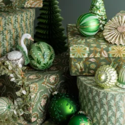 Bungalow Denmark Box rund Naya Fern 3er-Set