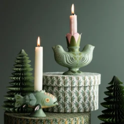 Bungalow Denmark Box rund Naya Fern 3er-Set
