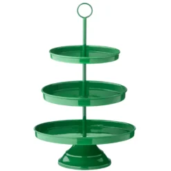 Bungalow Denmark Etagere 3-stöckig Alora H52cm Parrot