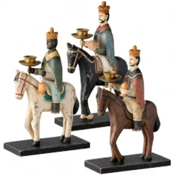 Bungalow Denmark Kerzenhalter Heilige Drei Könige 3er-Set