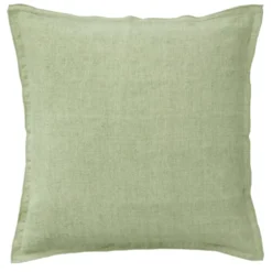 Bungalow Denmark Kissenhülle 50x50cm Leinen Laurel Green