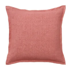 Bungalow Denmark Kissenhülle 50x50cm Leinen Old Rose
