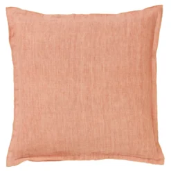 Bungalow Denmark Kissenhülle 50x50cm Leinen Melon