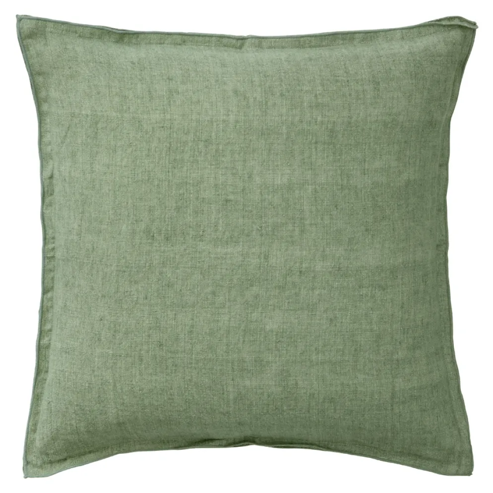 Bungalow Denmark Kissenhülle 50x50cm Leinen Seagrass