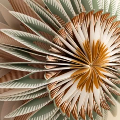Bungalow Denmark Papierstern Equinox Mint 70cm
