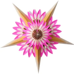 Bungalow Denmark Papierstern Aurora Fuchsia 70cm