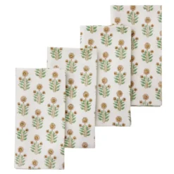 Bungalow Denmark Stoffserviette Maya Jade 4er-Set