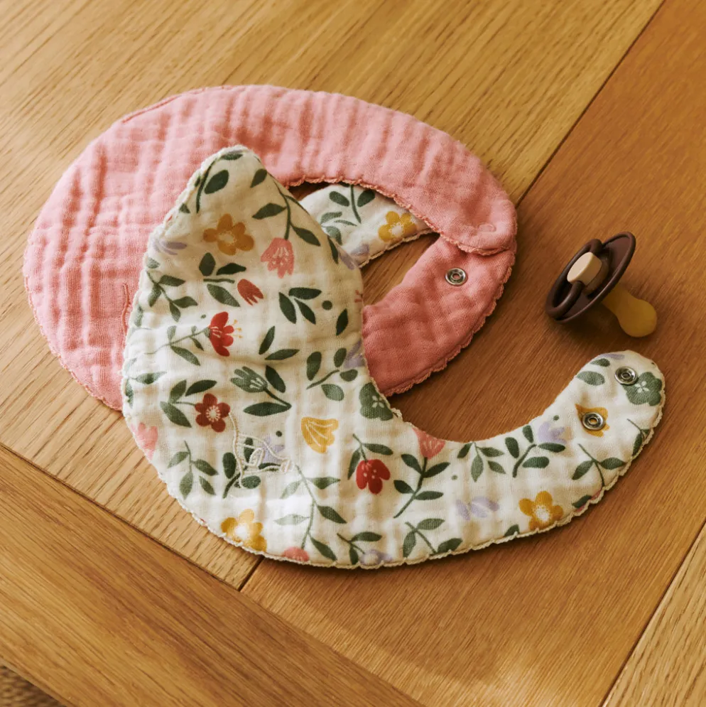 Dear April Koa Lätzchen Flower Market/Blooming Rose 2er-Set