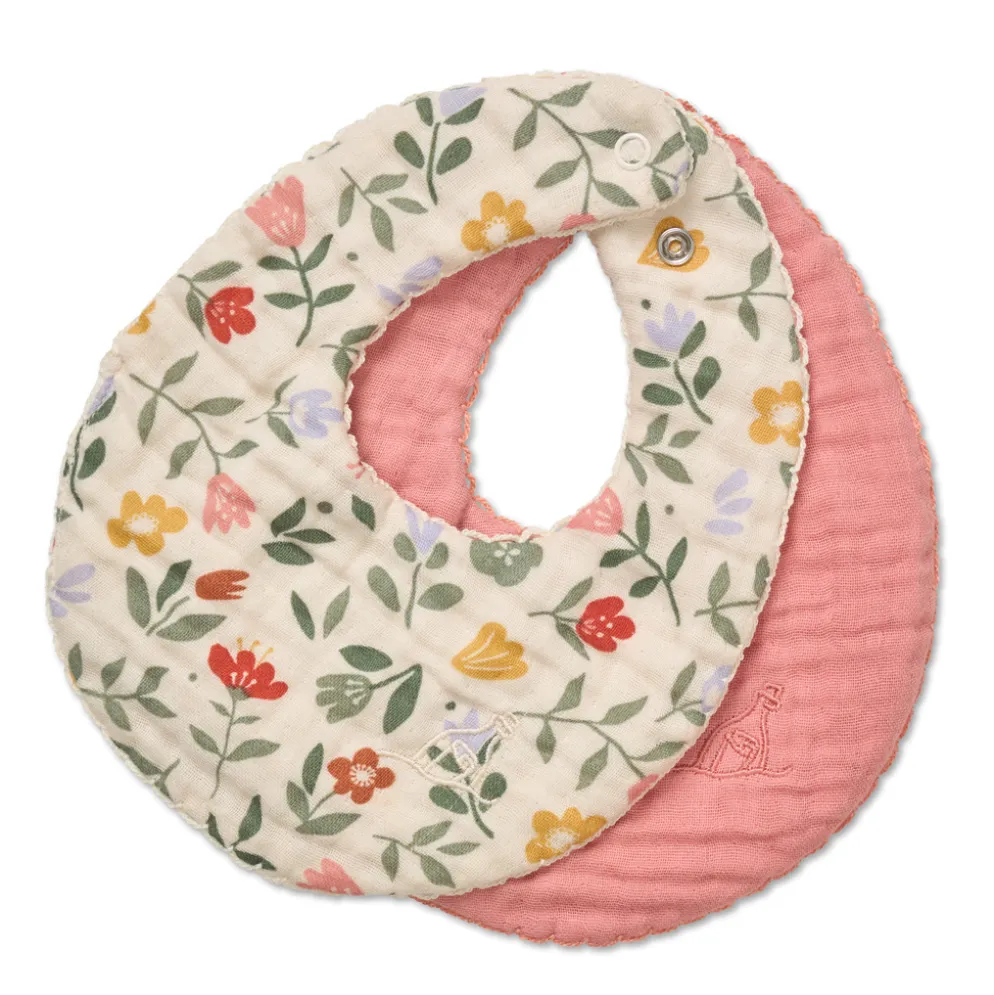 Dear April Koa Lätzchen Flower Market/Blooming Rose 2er-Set