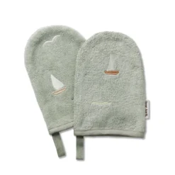 Dear April Paw Waschhandschuh Sailboats 2er-Set