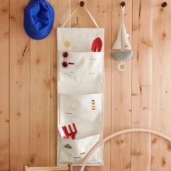 Dear April Pippa Wand-Organizer drei Taschen Pure Nature Sea Life