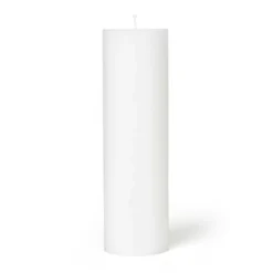 Dottir Nordic Design Blockkerze 6x20 cm white