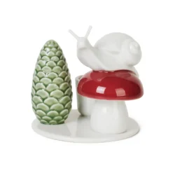 Dottir Nordic Design Kerzenhalter Winter Stories Snail & Mushroom