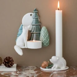Dottir Nordic Design Teelichthalter Winter Stories Fox