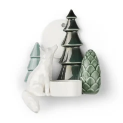 Dottir Nordic Design Teelichthalter Winter Stories Fox