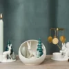 Dottir Nordic Design Teelichthalter Winter Stories Hare Ball