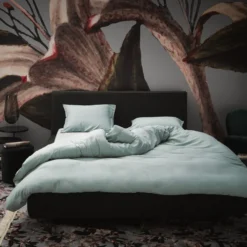 Essenza Kissenbezug Minte Dusty green 40x80
