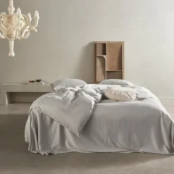 Essenza Spannbettlaken Minte Grey
