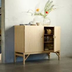 FDB Møbler A232 Sideboard Eiche Natur Lackiert