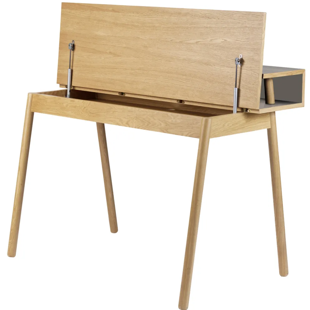 FDB Møbler C68 - Nørrebro Schreibtisch Eiche/Mushroom