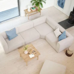 FDB Møbler D33 Couchtisch 60x120 cm massive Eiche geölt