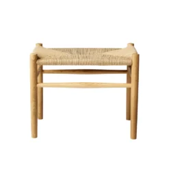 FDB Møbler J83 Hocker Eiche Lackiert/Natur Nordic Swan Ecolabel